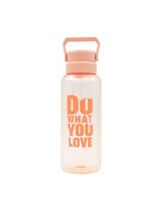 Bouteille D'Eau en Plastique avec Poignée (Rose/1200ML)