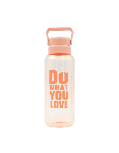 Bouteille D'Eau en Plastique avec Poignée (Rose/1200ML)