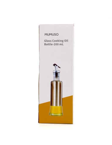 Bouteille Huile de Cuisson Verre - 200 ml