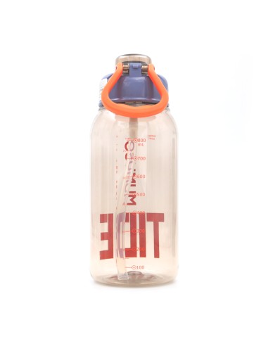 Bouteille D'Eau avec Couvercle Rabattable (1Litre)