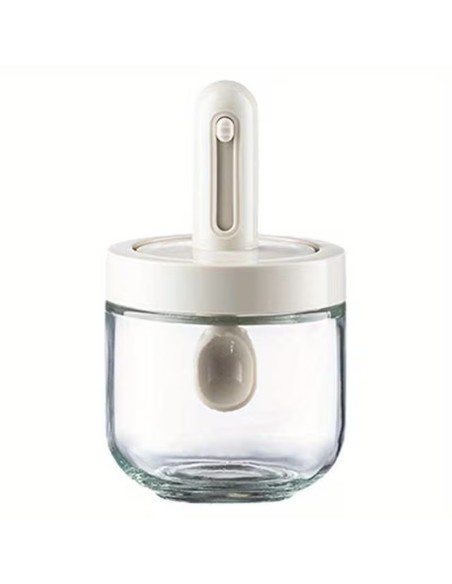 Pot à Épices avec Cuillère Rétractable