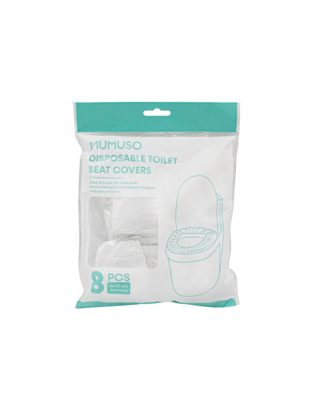 Housses de Siège de Toilettes Jetables - Lot de 8