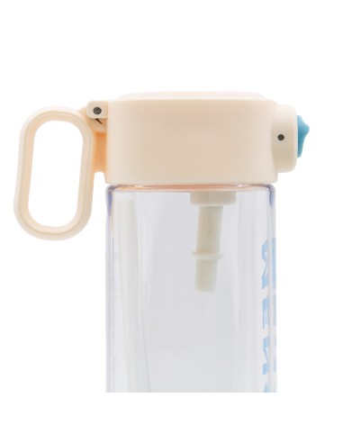 Gourde d'Eau Sport 650 ml avec Paille