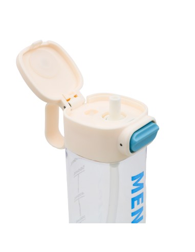 Gourde d'Eau Sport 650 ml avec Paille