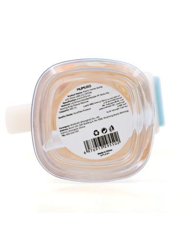 Gourde d'Eau Sport 650 ml avec Paille