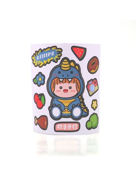 Bouteille d'eau avec Paille Pliable et Infuseur (Rose/700 ML)