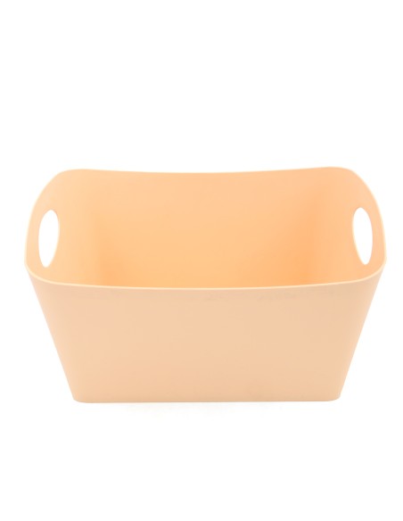 Panier de rangement L - Saumon