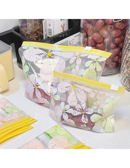 Sacs de Rangement à Fermeture Coulissante (Lot de 10)