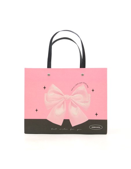 SAC CADEAU MOTIF NOEUD - S