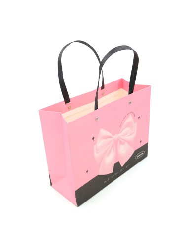 SAC CADEAU MOTIF NOEUD - S