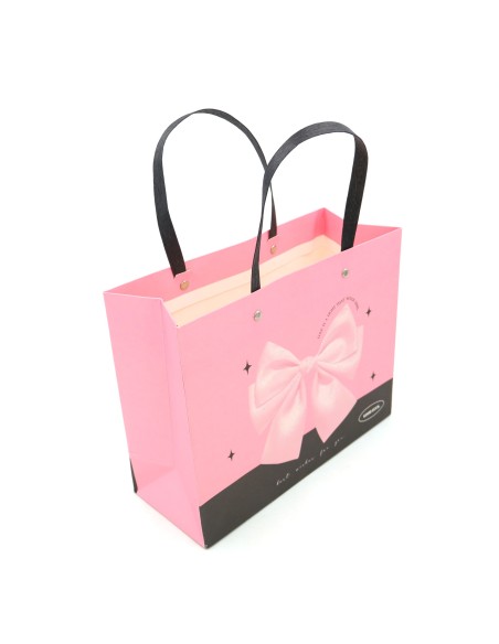 SAC CADEAU MOTIF NOEUD - S