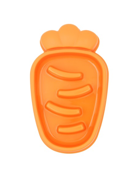 Gamelle Anti-glouton pour Chien et Chat - Forme Carotte
