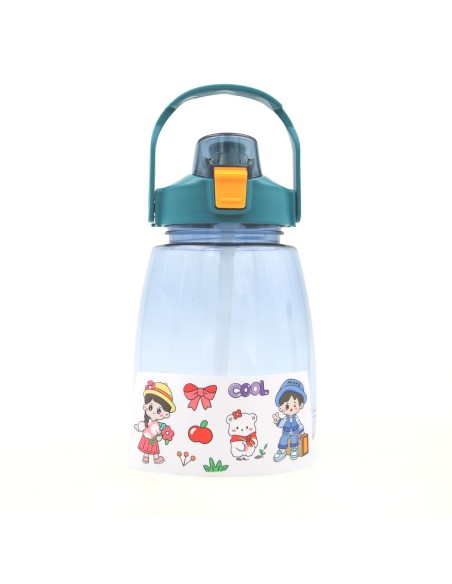 Gourde Sport Grande Capacité 1100 ml avec Paille