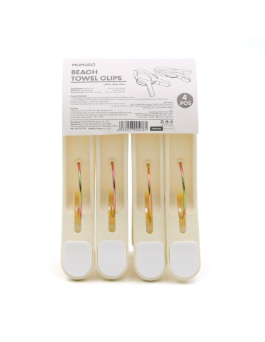 Pinces à Serviette de Plage au Design Poisson