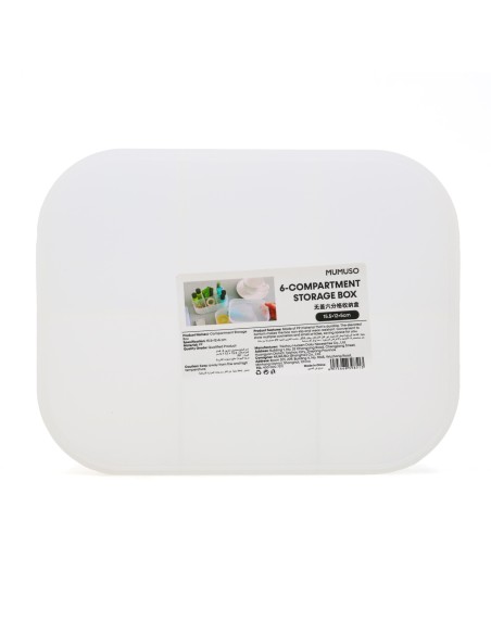 Boîte de Rangement à 6 Compartiments