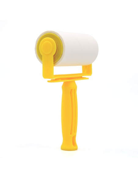Rouleau Anti-Peluche en Forme de T (Jaune - 10 Cm)