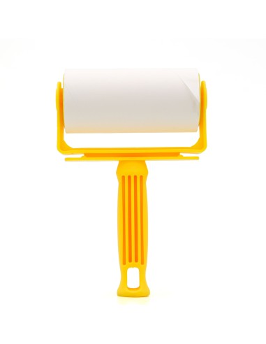 Rouleau Anti-Peluche en Forme de T (Jaune - 10 Cm)