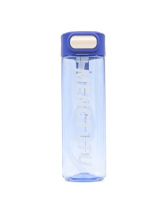 Gourde d'Eau Sport 650 ml avec Paille - Bleue