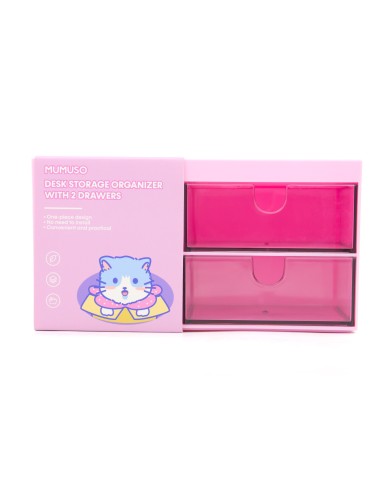 Organisateur de Bureau avec 2 Tiroirs - Design...