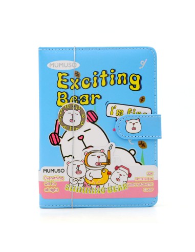 Carnet de Notes  MUMU avec Fermoir Magnétique
