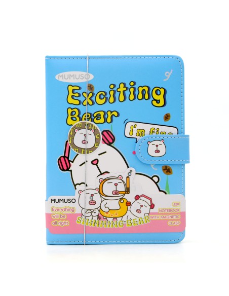 Carnet de Notes  MUMU avec Fermoir Magnétique