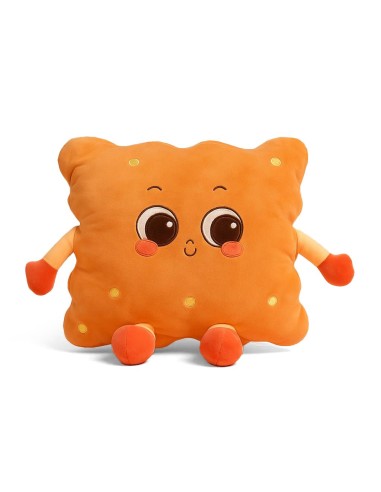 Coussin Chauffe-Mains en Forme de Toast – Jaune...