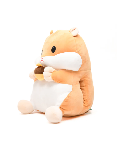 Coussin Chauffe-Mains Peluche Hamster