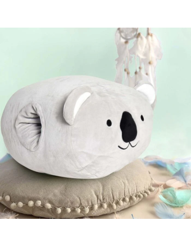 Coussin Chauffe-Mains Peluche Koala Gris