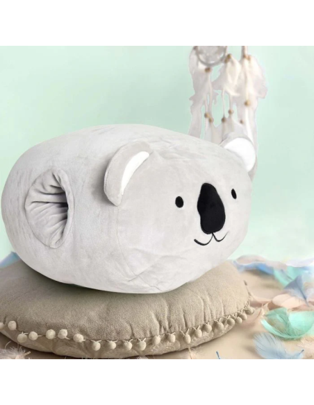 Coussin Chauffe-Mains Peluche Koala Gris