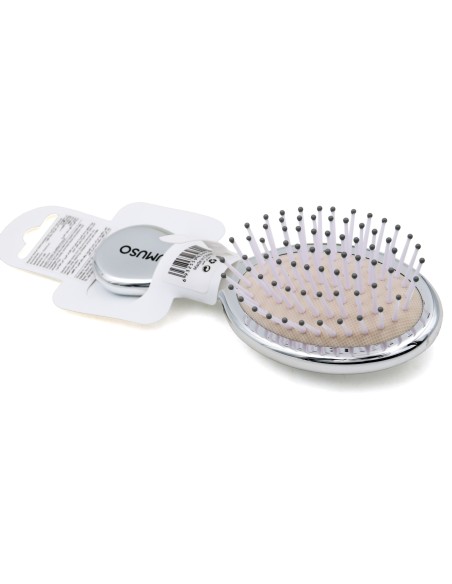 Brosse à Cheveux Air Cushion Oval Argentée