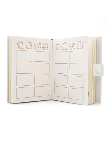 Carnet Capybara Mignon 36K avec Couverture