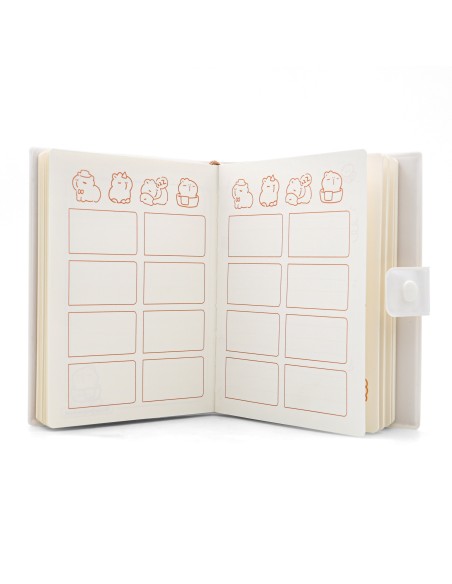 Carnet Capybara Mignon 36K avec Couverture