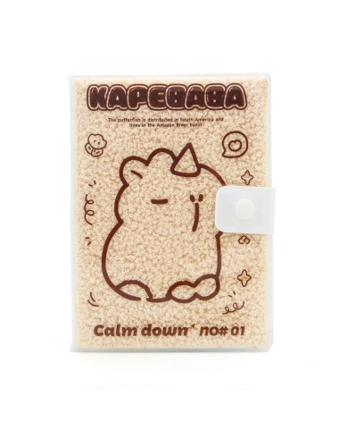 Carnet Capybara Mignon 36K avec Couverture