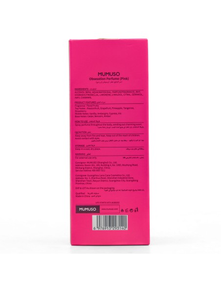 Parfum Femme Obsesstion Pink