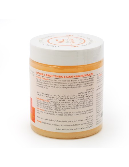 Sels de Bain Exfoliant Éclat & Douceur à la Vitamine C