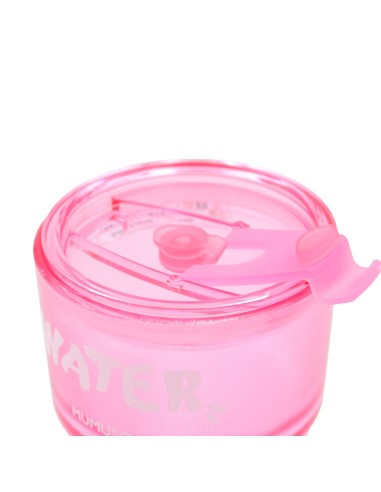 Tasse à Café Voyage Rose avec Couvercle &...