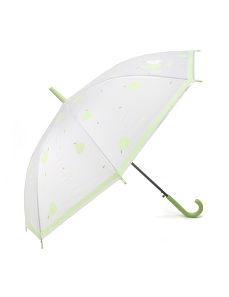 Parapluie Canne Poignée J Motifs Fruits