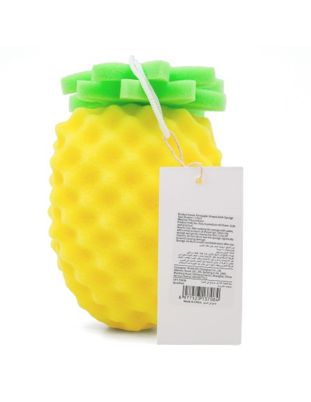 Éponge de Bain en Forme d’Ananas