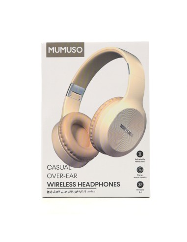 Casque Audio Sans Fil Beige