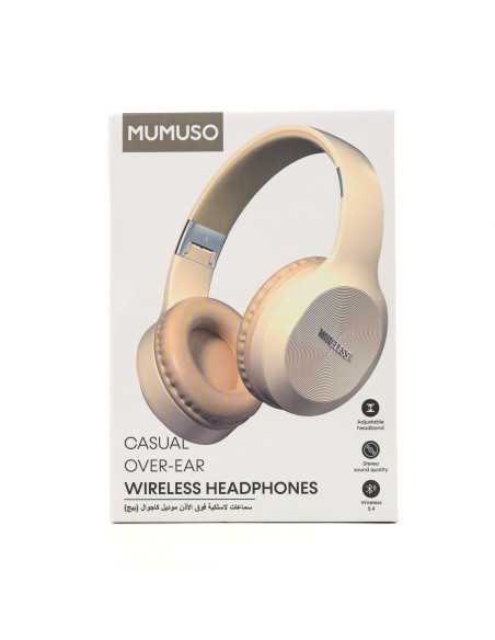 Casque Audio Sans Fil Beige