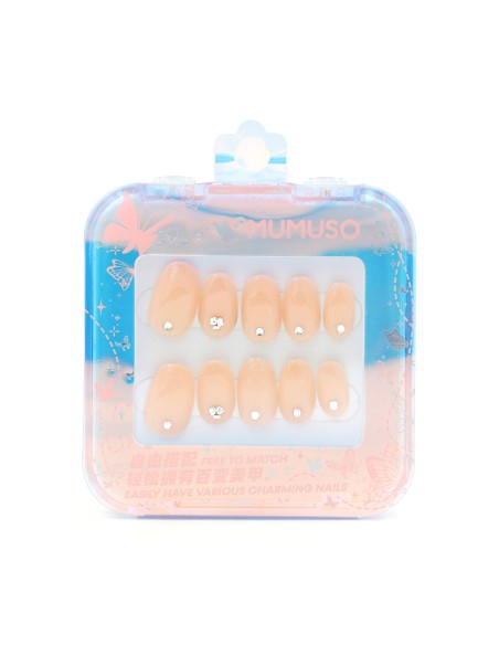 Kit Faux Ongles à Coller FingerTip Ballet 24 pièces