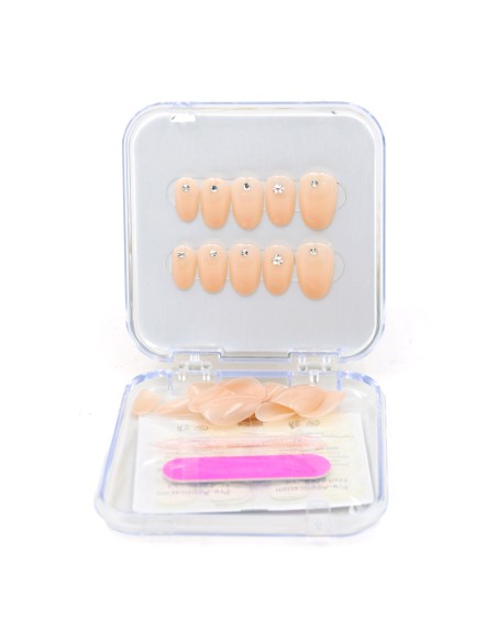 Kit Faux Ongles à Coller FingerTip Ballet 24 pièces
