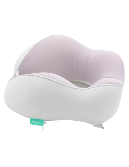 Oreiller Cervical en Mousse à Mémoire de Forme en U (Gris)