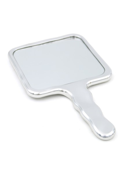 Miroir de Poche Design Vagues d'Eau Finition Électroplaquée