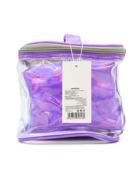 Set de 3 Trousses de Toilette Laser Violet