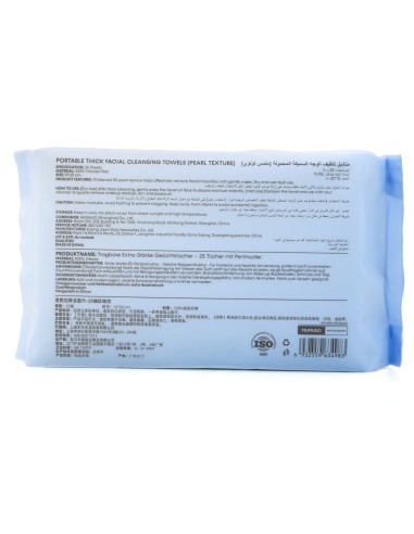 Serviettes Épaisses Portables pour le Visage...
