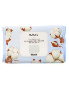 Serviettes Épaisses Portables pour le Visage (Texture Perle)