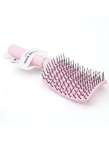 Brosse Démêlante Évidée avec Grattoir de...