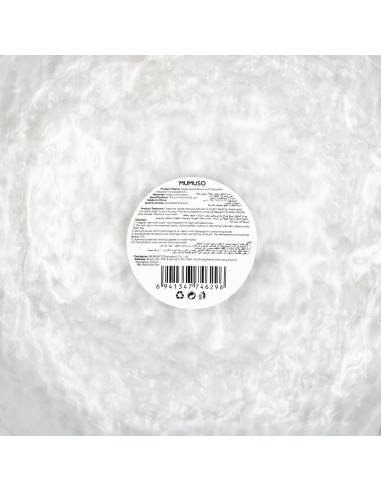 Saladier Verre Ondulé avec Bordure Dorée (L)