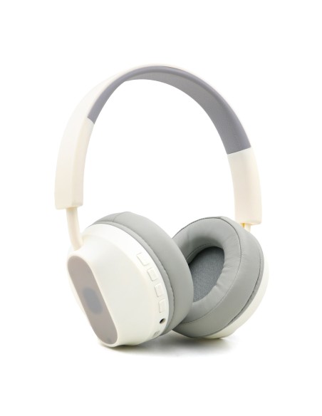 Casque Sans Fil Haute Qualité avec Affichage Numérique (Blanc)